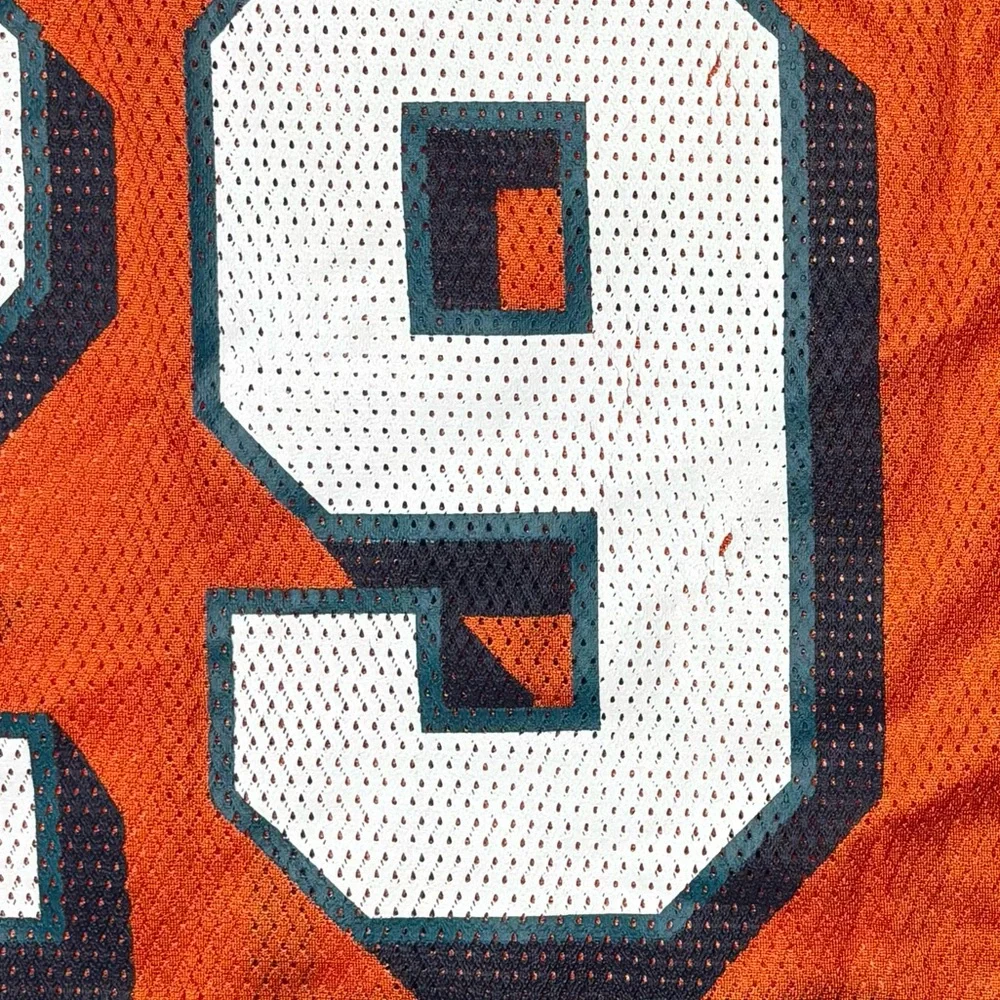 RARE ORANGE  Miami Dolphins  #29 Sam Madison JERSEY NFL REEBOK Men’s XL - Picture 9 of 9